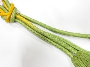 正絹　撚り房　手組帯締め